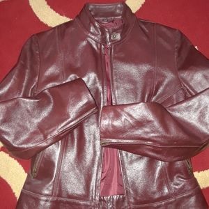 Leather jacket